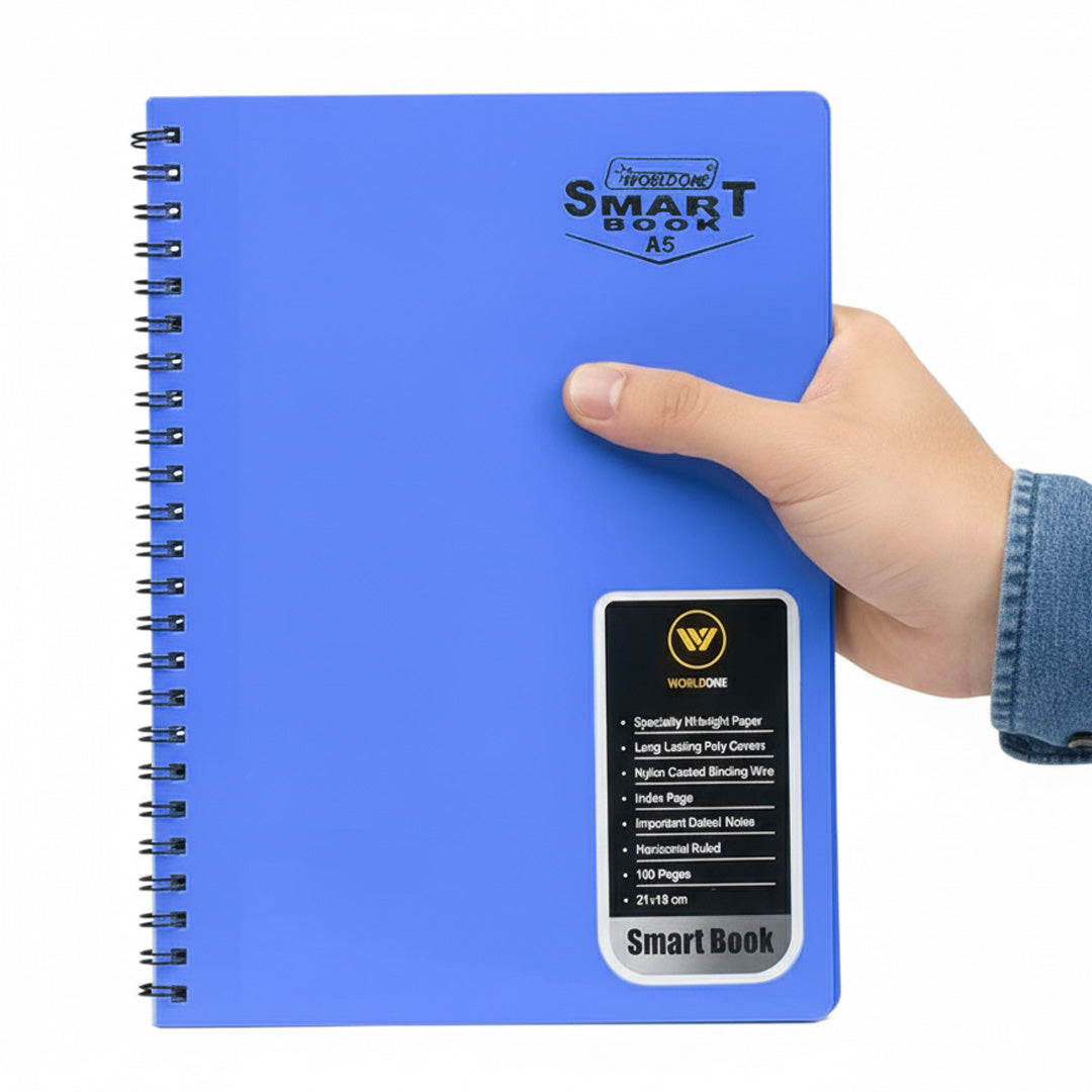 Worldone Smart A5 Ruled Notebook