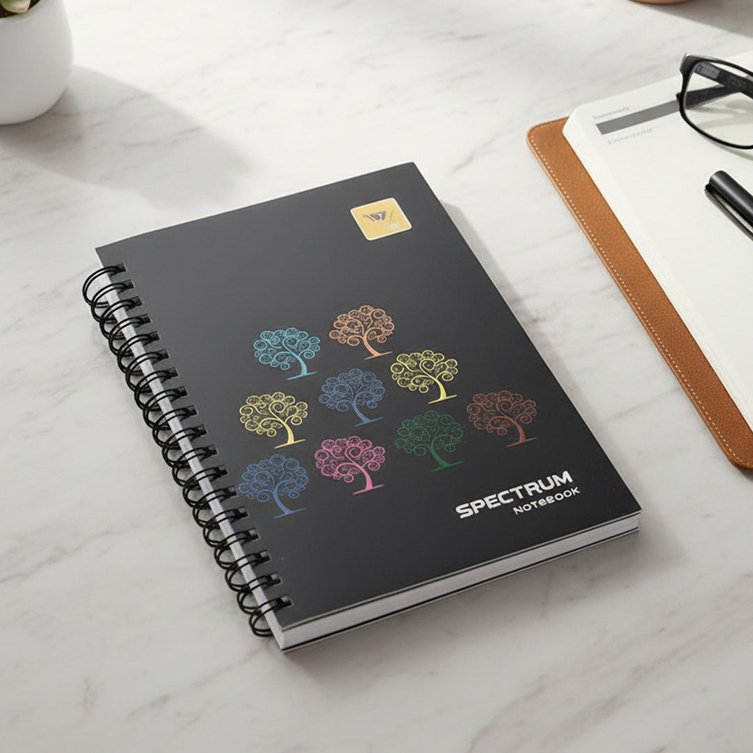 Worldone Spectrum Ruled Notebook