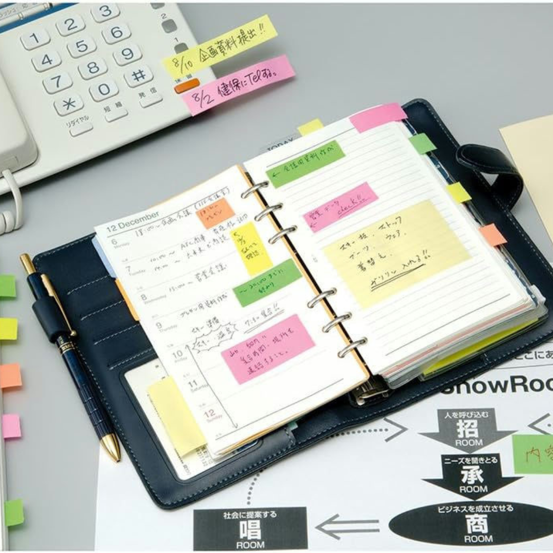 Yamato Sticky Notes Memoc Roll Tape with Cutter