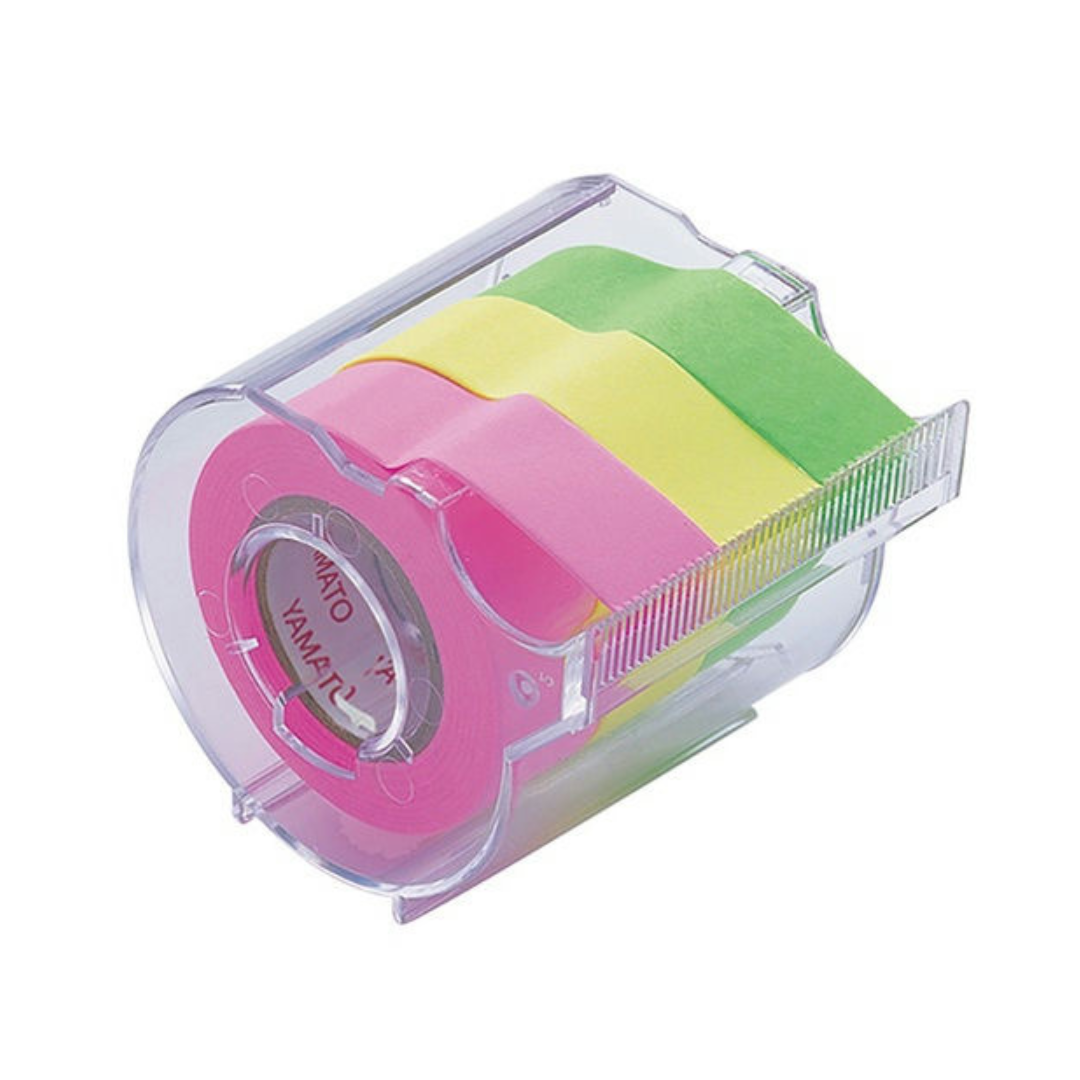 Yamato Sticky Notes Memoc Roll Tape with Cutter