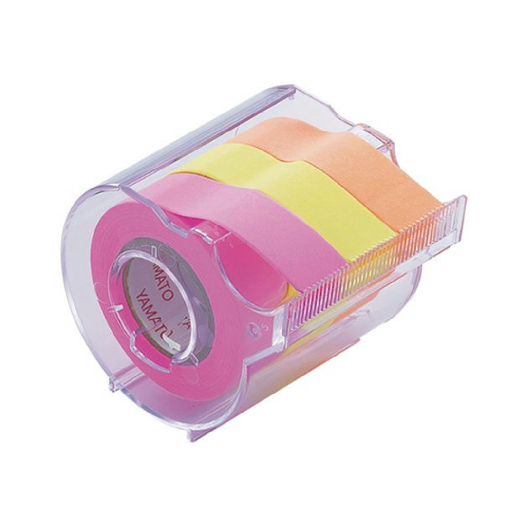Yamato Sticky Notes Memoc Roll Tape with Cutter