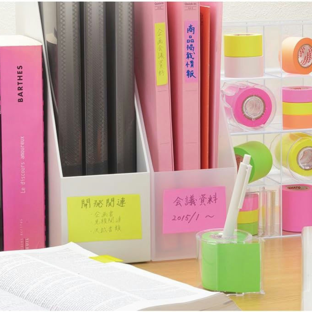 Yamato Sticky Notes Memoc Roll Tape with Cutter