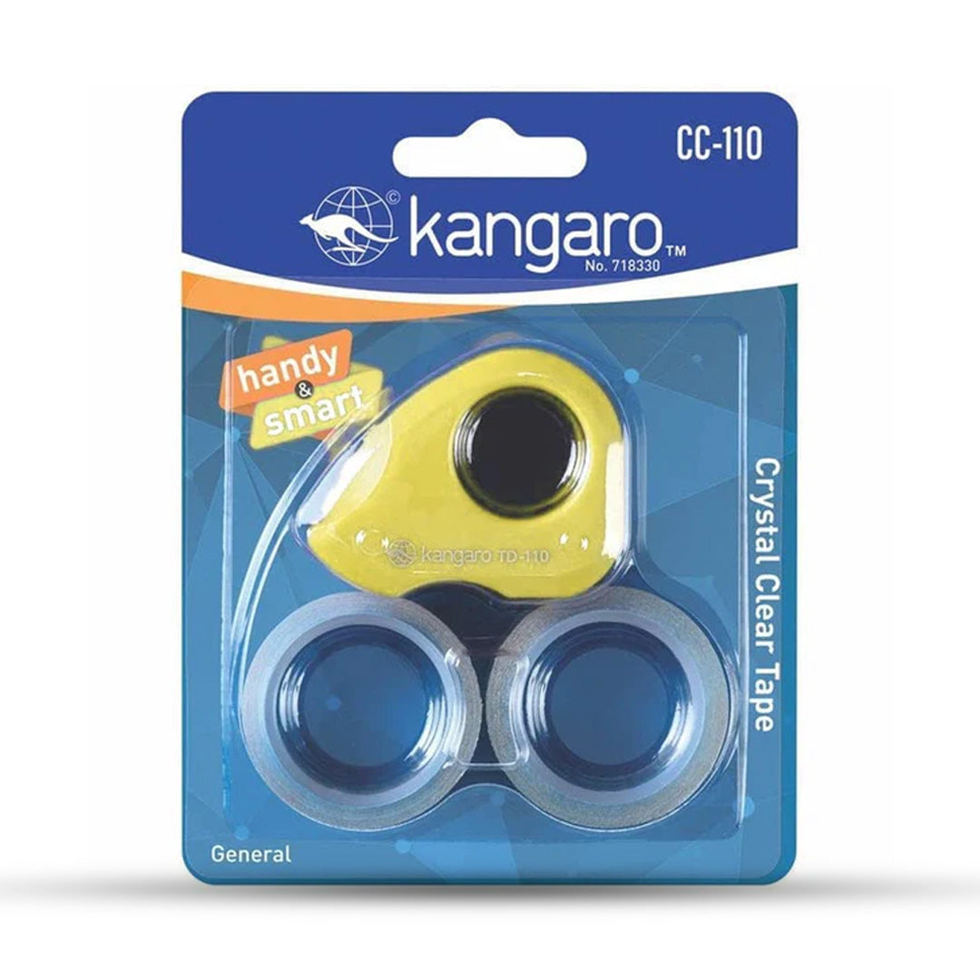 Kangaro Handy & Smart Crystal Clear Tape Dispenser