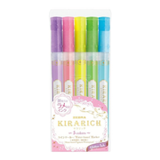 Zebra Kirarich Highlighter Set