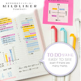 Zebra Mildliner Dual-Tip Brush Pen Set x 3