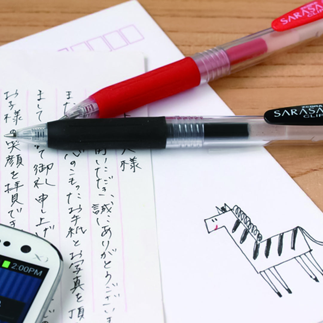Zebra Sarasa Clip Gel Pen - 1.0mm