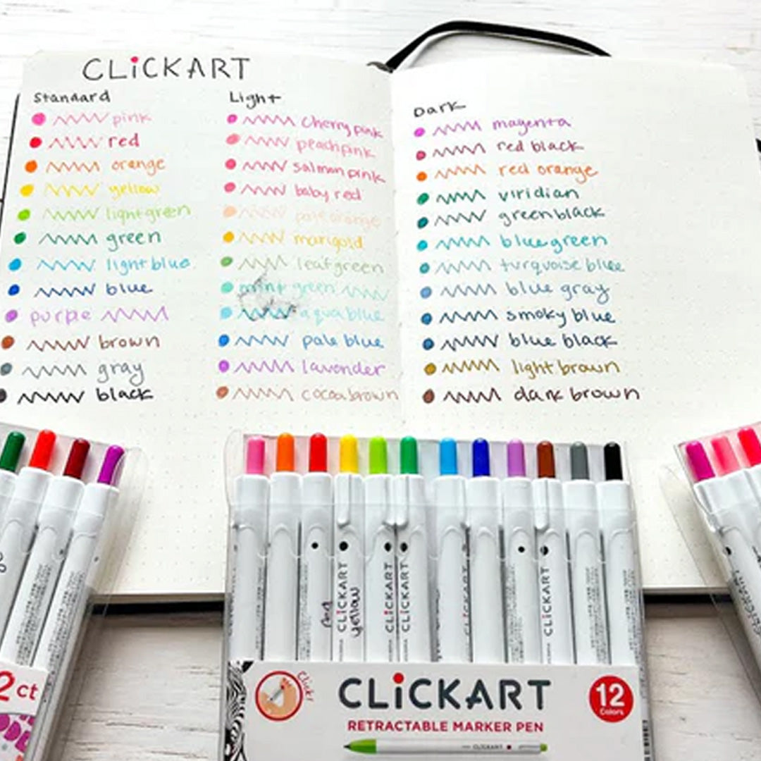 Zebra Clickart Color Pen Set