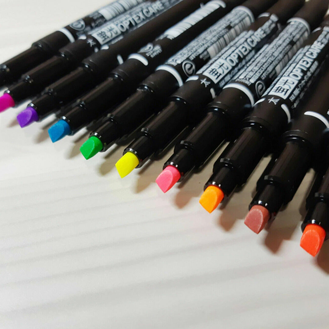Zebra Optex Care Fluorescent Highlighter Set