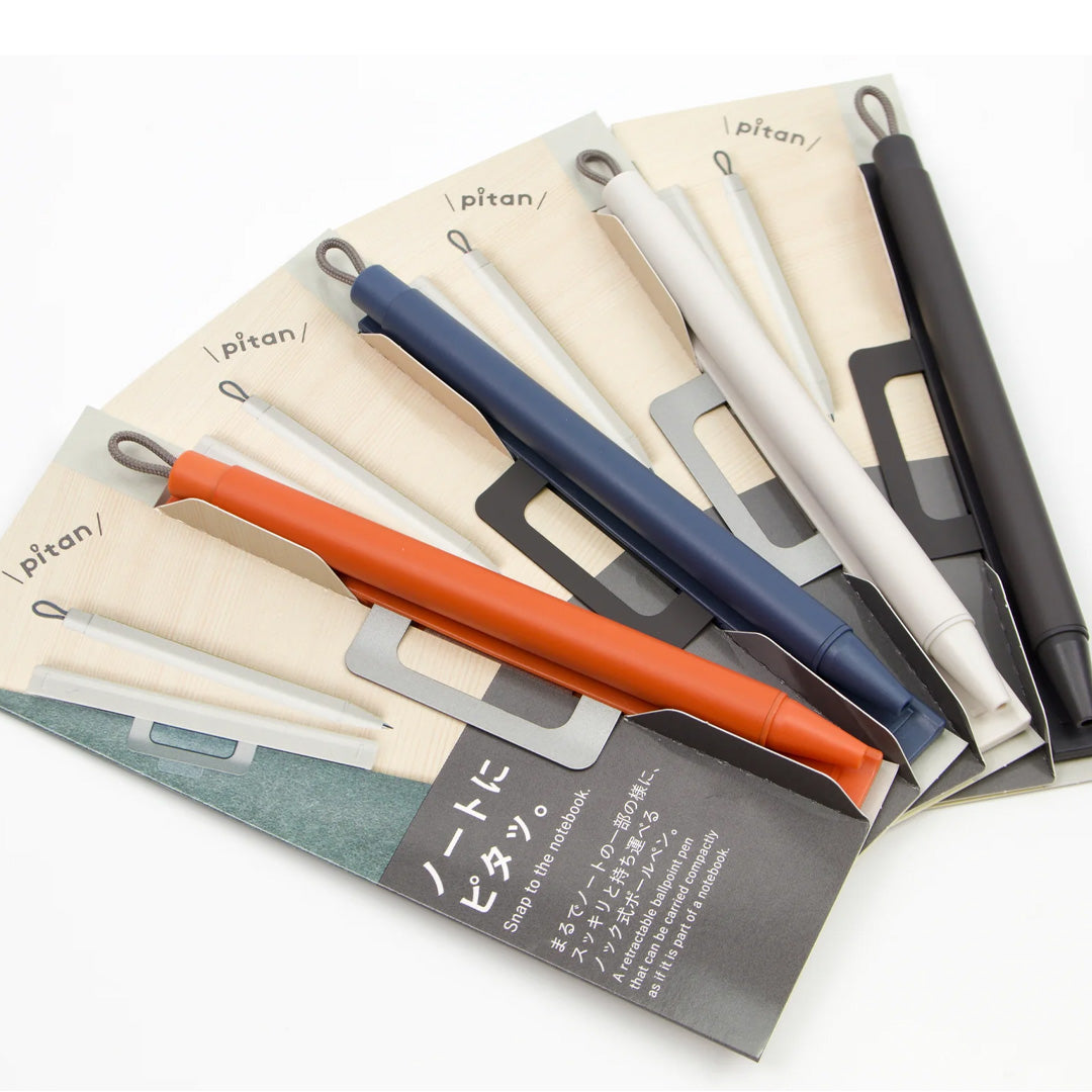 Zebra Pitan 0.5mm Ballpoint Pen With Note Holder