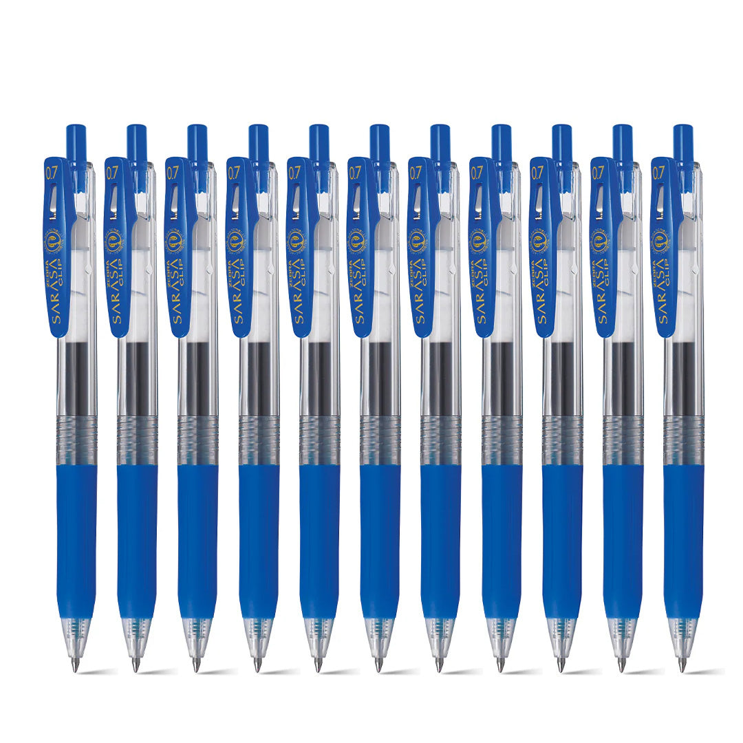 Zebra Sarasa Clip 0.7mm Gel Pen Set