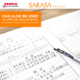 Zebra Sarasa Clip Gel Pen Set - 0.7mm