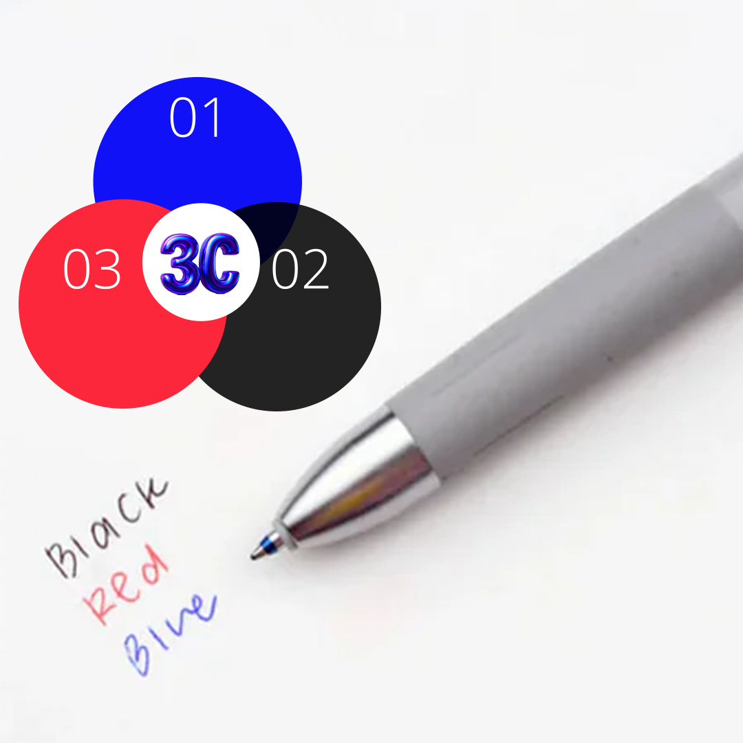 Zebra bLen 3C 3 Color Ballpoint Pen