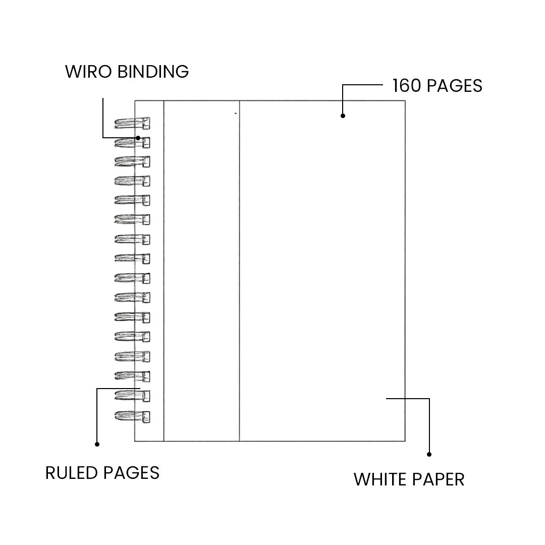 Numic Stria Wiro Collection Notebook A5