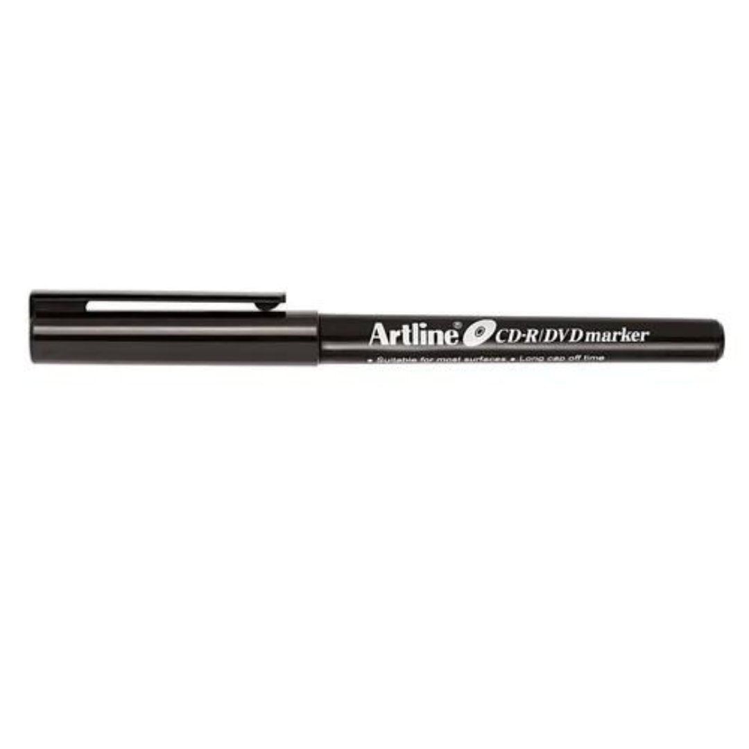 Artline CD - r/DVD Marker - SCOOBOO - 10213 - BLACK - Permanent Markers