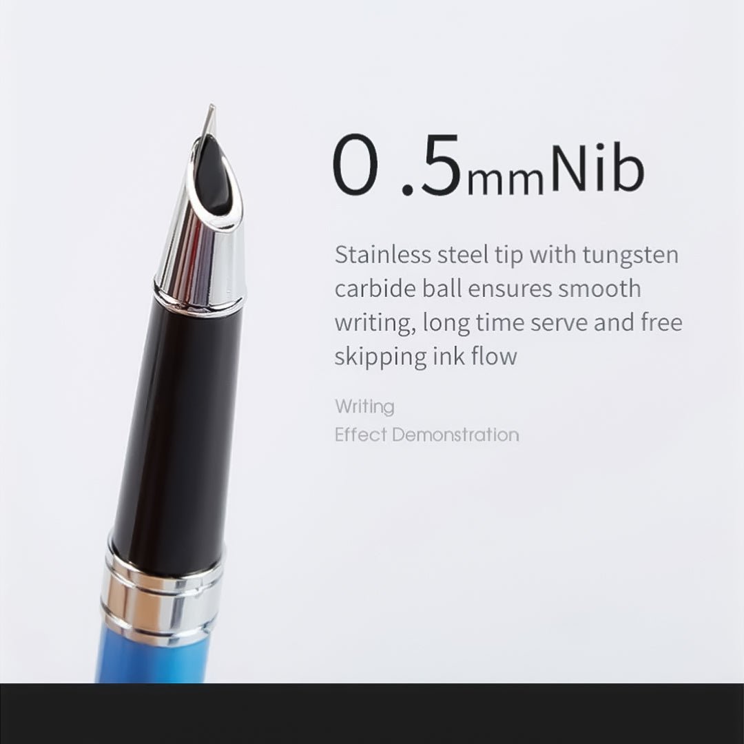 Baoke 0.5mm Black Ink Fountain Pen (PM 158) - SCOOBOO - PM158 - Fountain Pen