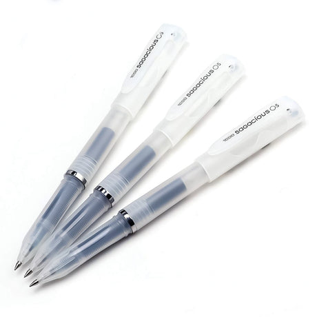 Baoke 0.5mm Blue Ink Gel Pen (PC 1698) (Pack of 5) - SCOOBOO - PC1698 - Gel Pens