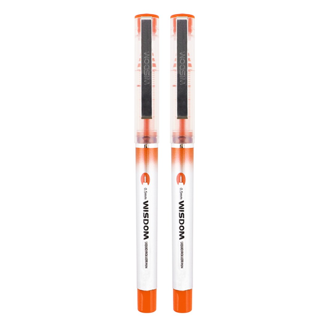 Baoke 0.5mm Ink Rollerball Pen-BK118 (Pack of 2) - SCOOBOO - BK118 - Gel Pens