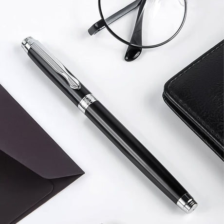 Baoke 0.7mm Black Ink Metal Shenbao Signature Fountain Pen - SCOOBOO - PC 114 - Fountain Pen