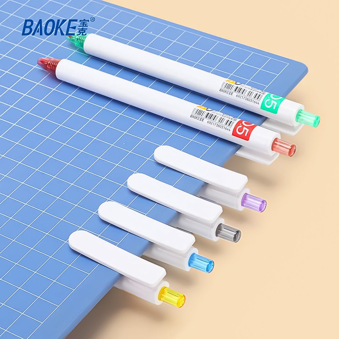 Baoke Advertising Retractable Gel Pen - SCOOBOO - PC 5078 - Gel Pens