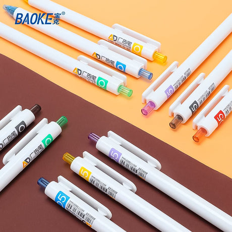 Baoke Advertising Retractable Gel Pen - SCOOBOO - PC 5078 - Gel Pens