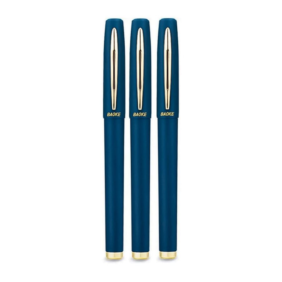 Baoke Antibacterial Gel Pen 1.0 Pack of 3 - SCOOBOO - 1848-A - Gel Pens
