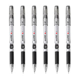 Baoke Elite Silver Body Black Ink Gel Pen-Pack Of 6 - SCOOBOO - PC2268 - Gel Pens