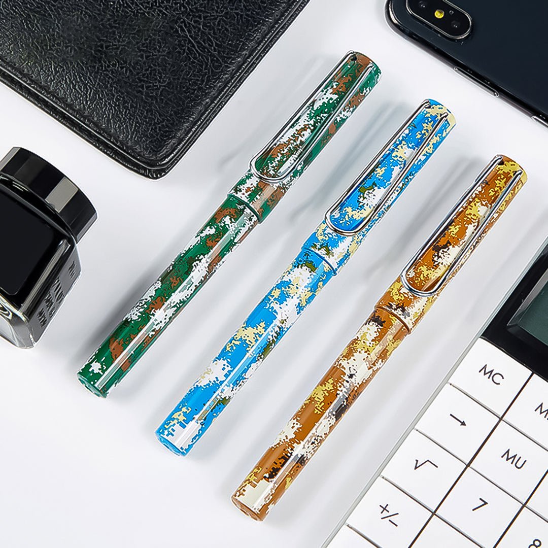 Baoke Fountain Pen Camouflage 0.5mm PN1003 - SCOOBOO - PN1003 - Fountain Pen