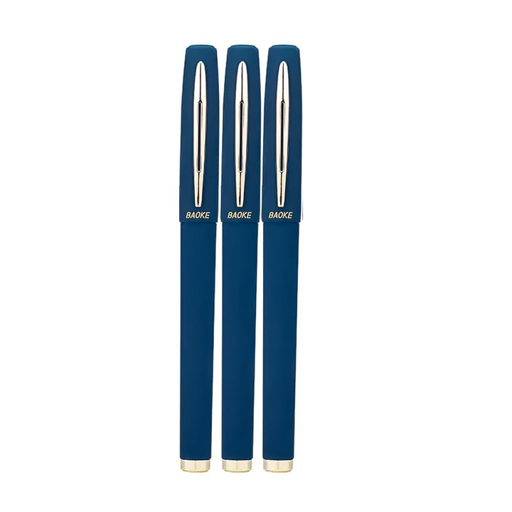 Baoke Gel Ink Pens 0.5 mm-Pack Of 3 - SCOOBOO - PC1828 - Blue - Gel Pens