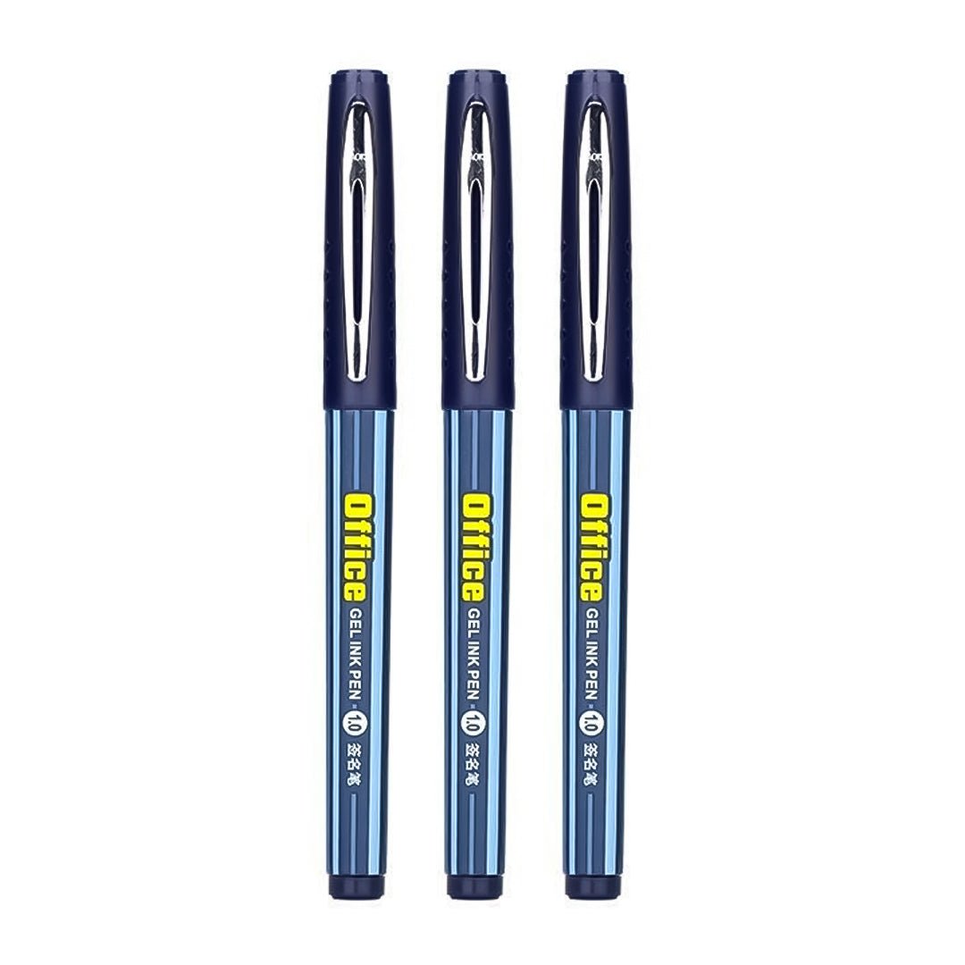 Baoke Gel Ink Pens 1.0mm (Pack of 3)- PC1048 - SCOOBOO - Gel Pens