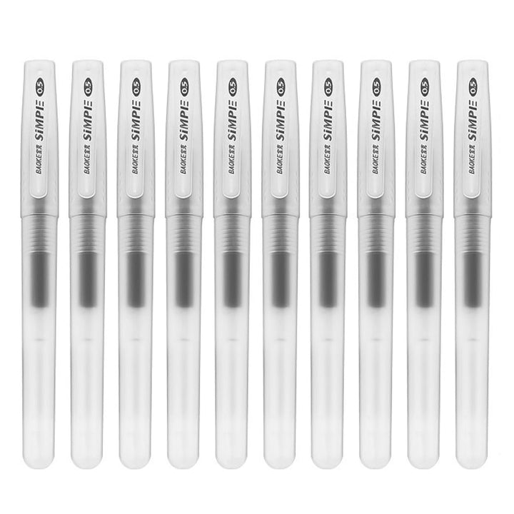 Baoke Gel Pen PC3298 (Pack of 10) - SCOOBOO - PC3298 - Gel Pens
