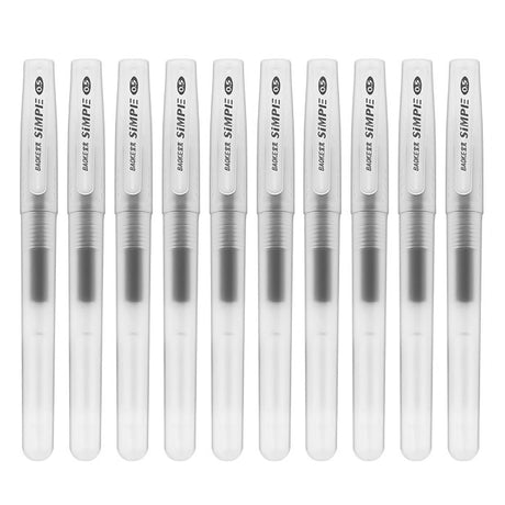 Baoke Gel Pen PC3298 (Pack of 10) - SCOOBOO - PC3298 - Gel Pens