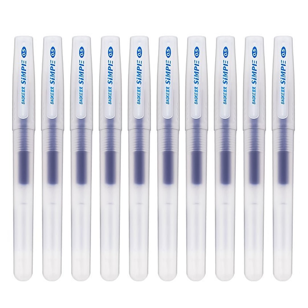 Baoke Gel Pen PC3298 (Pack of 10) - SCOOBOO - PC3298 - Gel Pens