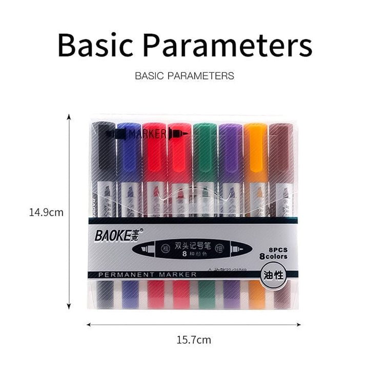 Baoke Marker Pen - SCOOBOO - QB/T 2777 - Permanent Markers