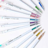 Baoke Metal High Gloss Neutral Pen (Pack of 12)-PC3708 - SCOOBOO - PC3708 - Gel Pens