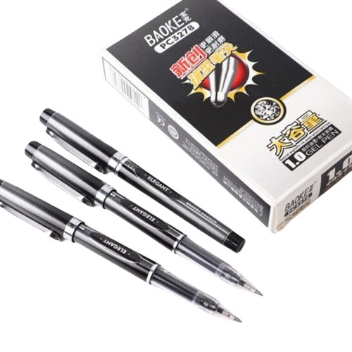 Baoke Neutral Black Gel Pen(Pack of 6) - SCOOBOO - PC3258 - Gel Pens