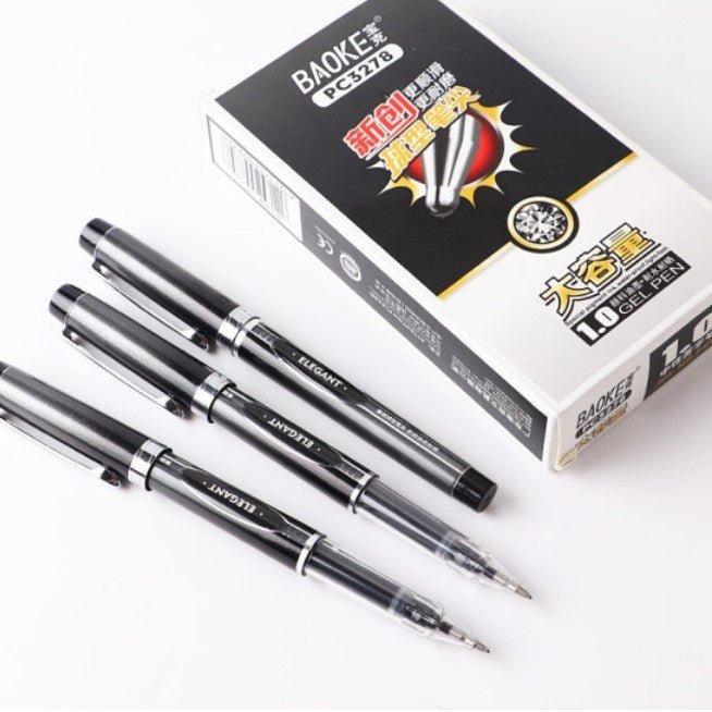 Baoke Neutral Black Gel Pen(Pack of 6) - SCOOBOO - PC3278 - Gel Pens