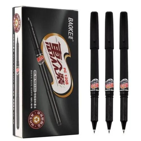 Baoke PC 1208 Gel Pen Pack of 6 - SCOOBOO - PC 1208 - Gel Pens