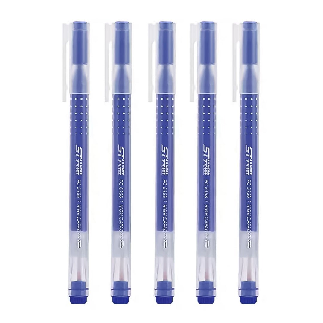 Baoke PC 5158 0.5mm Gel Pen-Pack of 5 - SCOOBOO - PC 5158 - Gel Pens