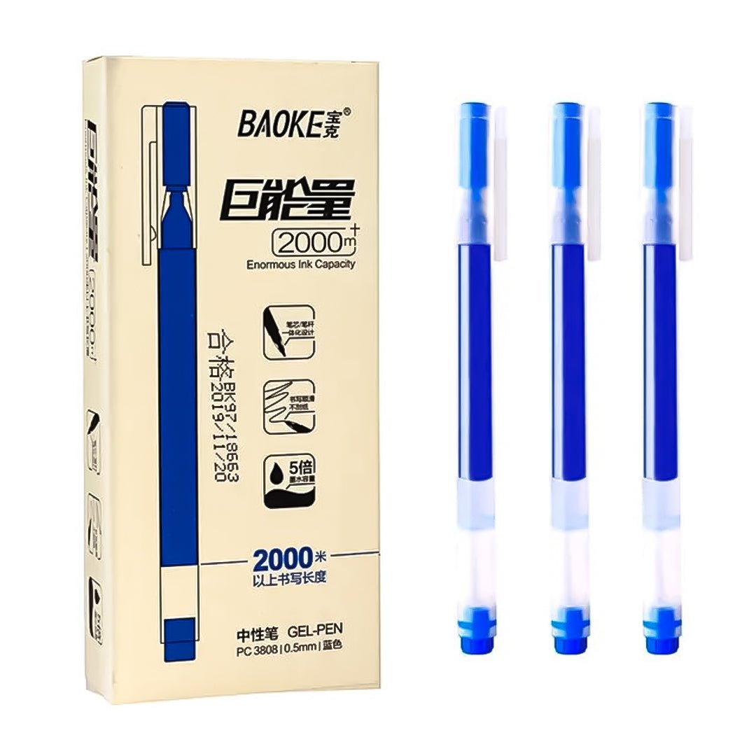 Baoke PC3808 Gel Pen 0.5 - SCOOBOO - PC 3808 - Gel Pens