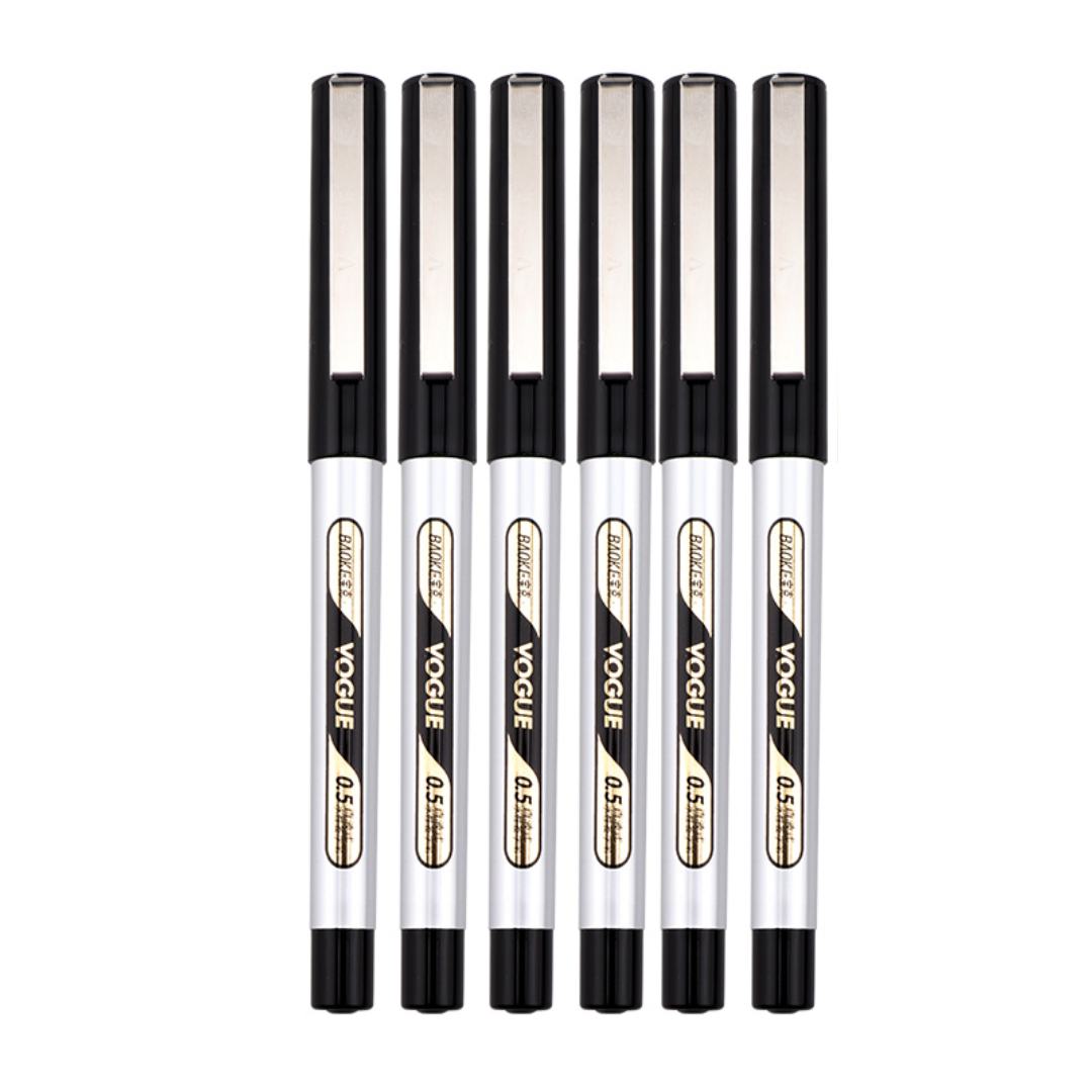 Baoke Stainless Steel Signature Gel Pens 0.5mm - SCOOBOO - BK109 - Gel Pens