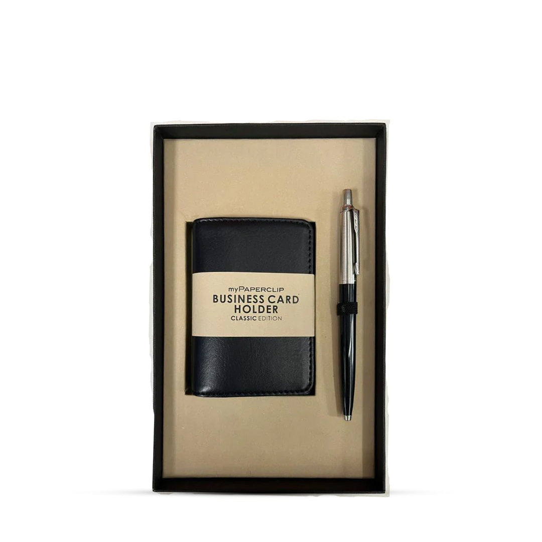 Mypaperclip Business Card Holder & Pen