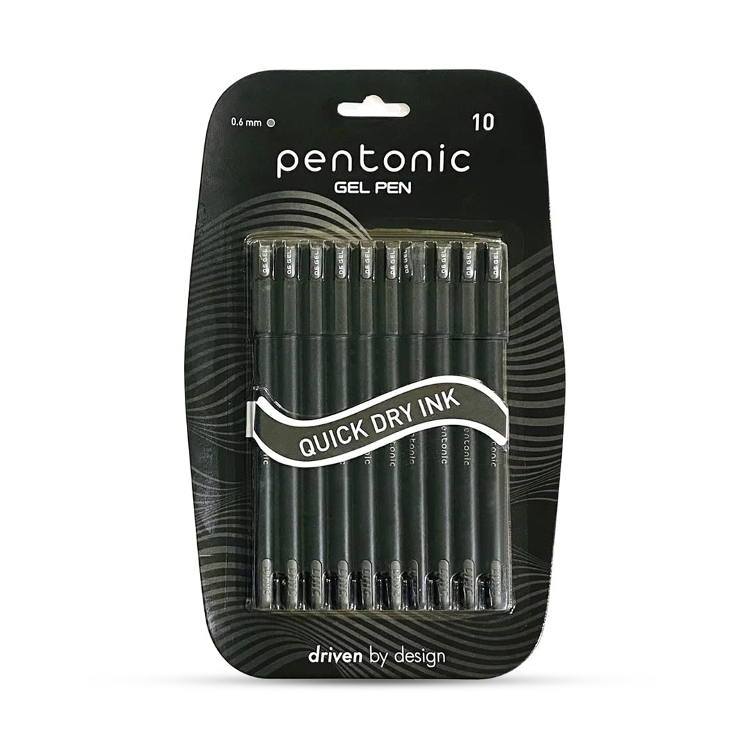 Pentonic 0.6mm Quick Dry Ink Gel Pens set