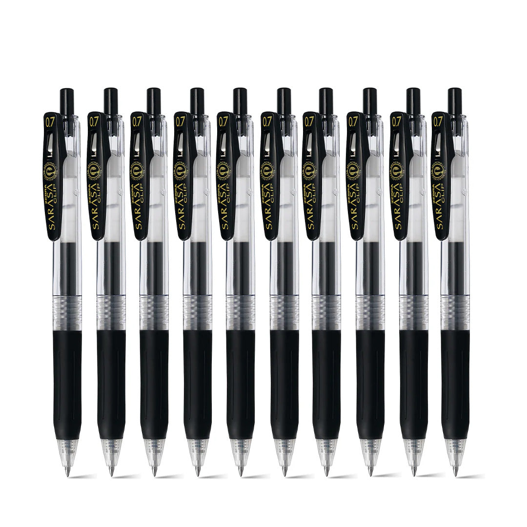 Zebra Sarasa Clip Gel Pen Set