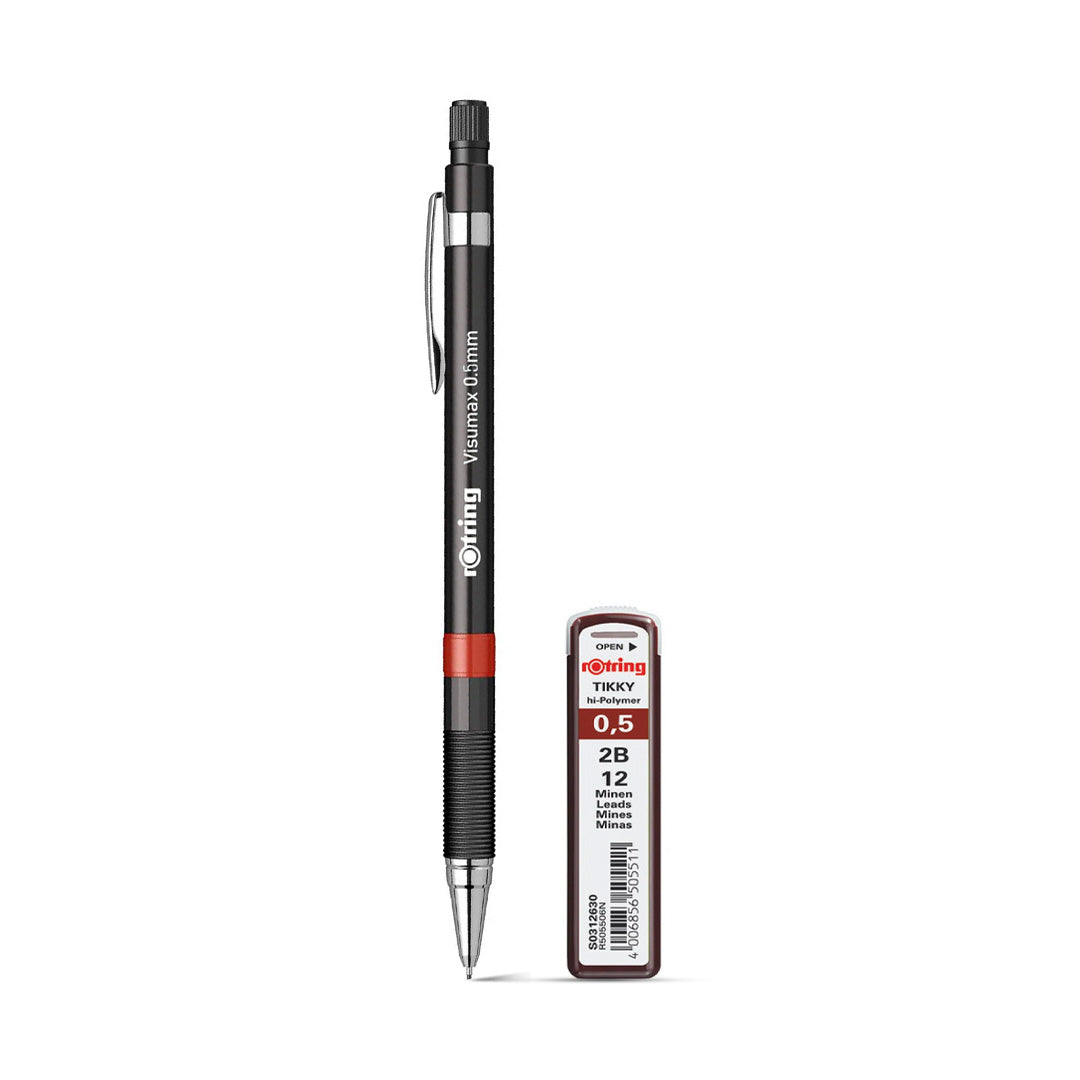 Rotring Visumax 0.5mm Mechanical Pencil 2B Lead