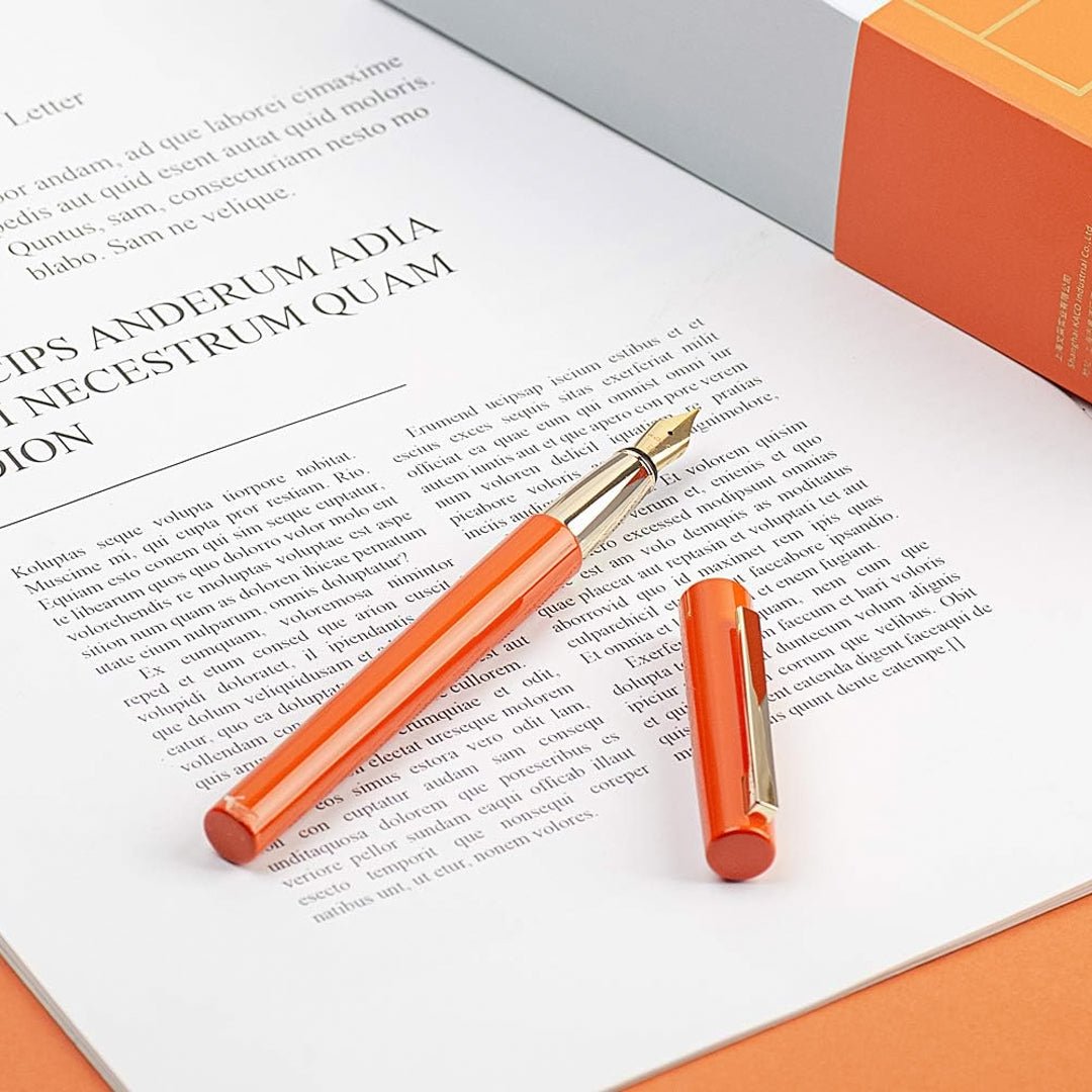 Brio Fountain Pen Set - SCOOBOO - BU00030013 Orange - Fountain Pen