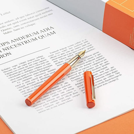 Brio Fountain Pen Set - SCOOBOO - BU00030013 Orange - Fountain Pen