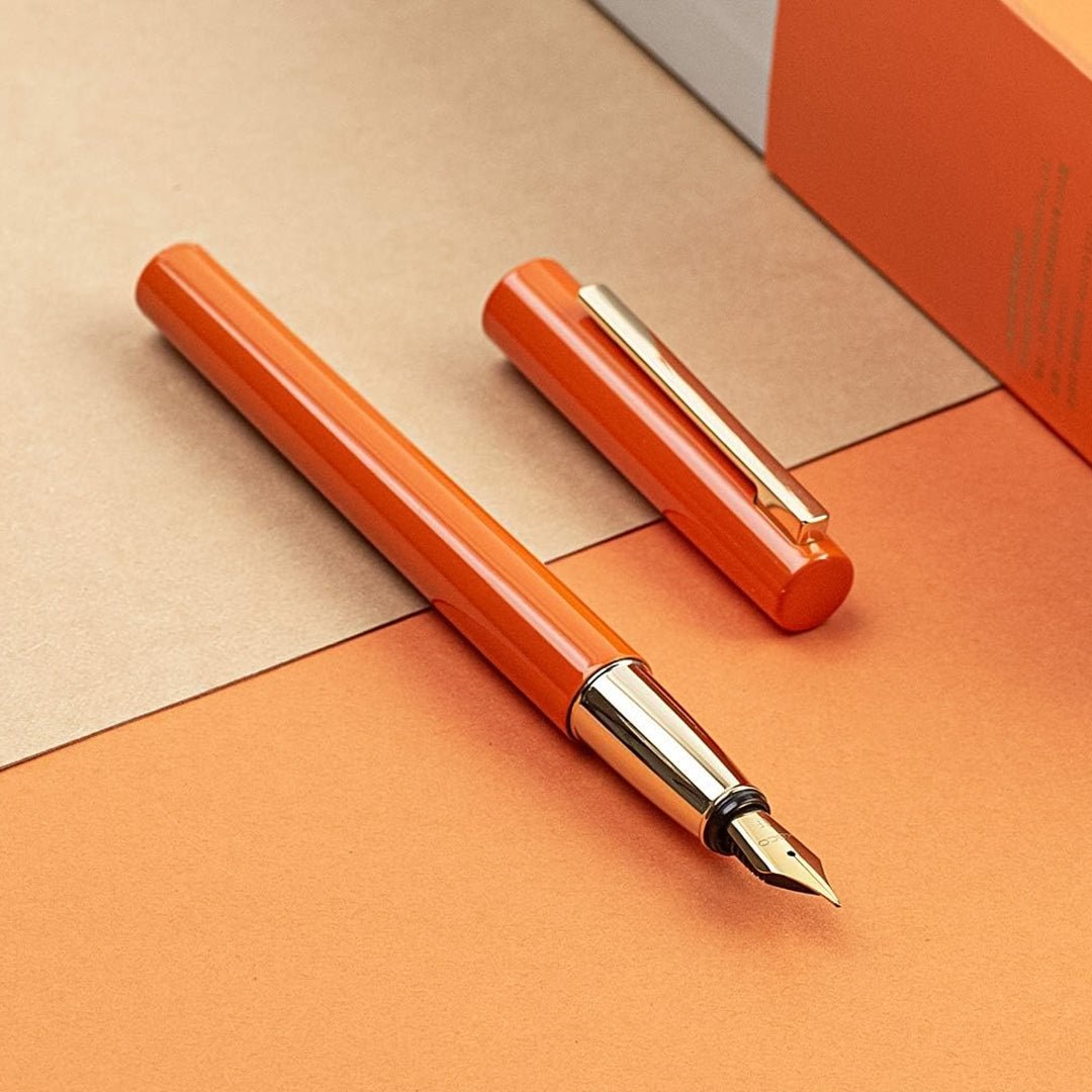 Brio Fountain Pen Set - SCOOBOO - BU00030013 Orange - Fountain Pen