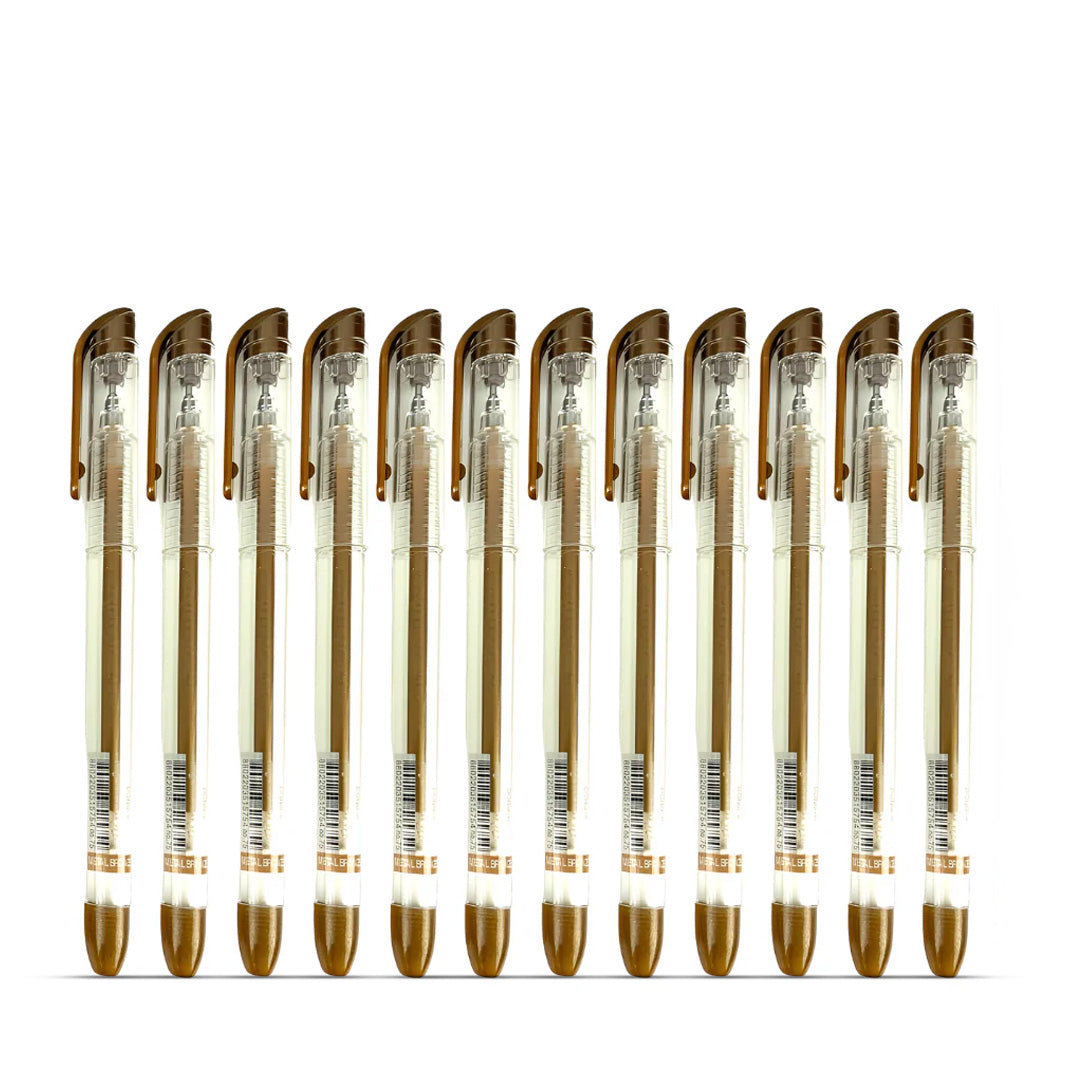 Dong-A 0.7mm Metallic Gel Pen Set