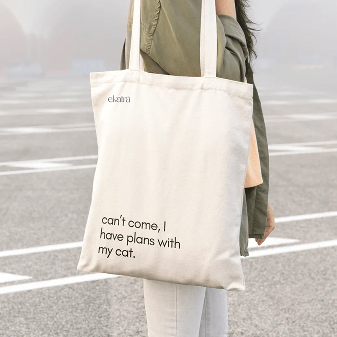 Ekatra Day Tote Woven Cotton Printed