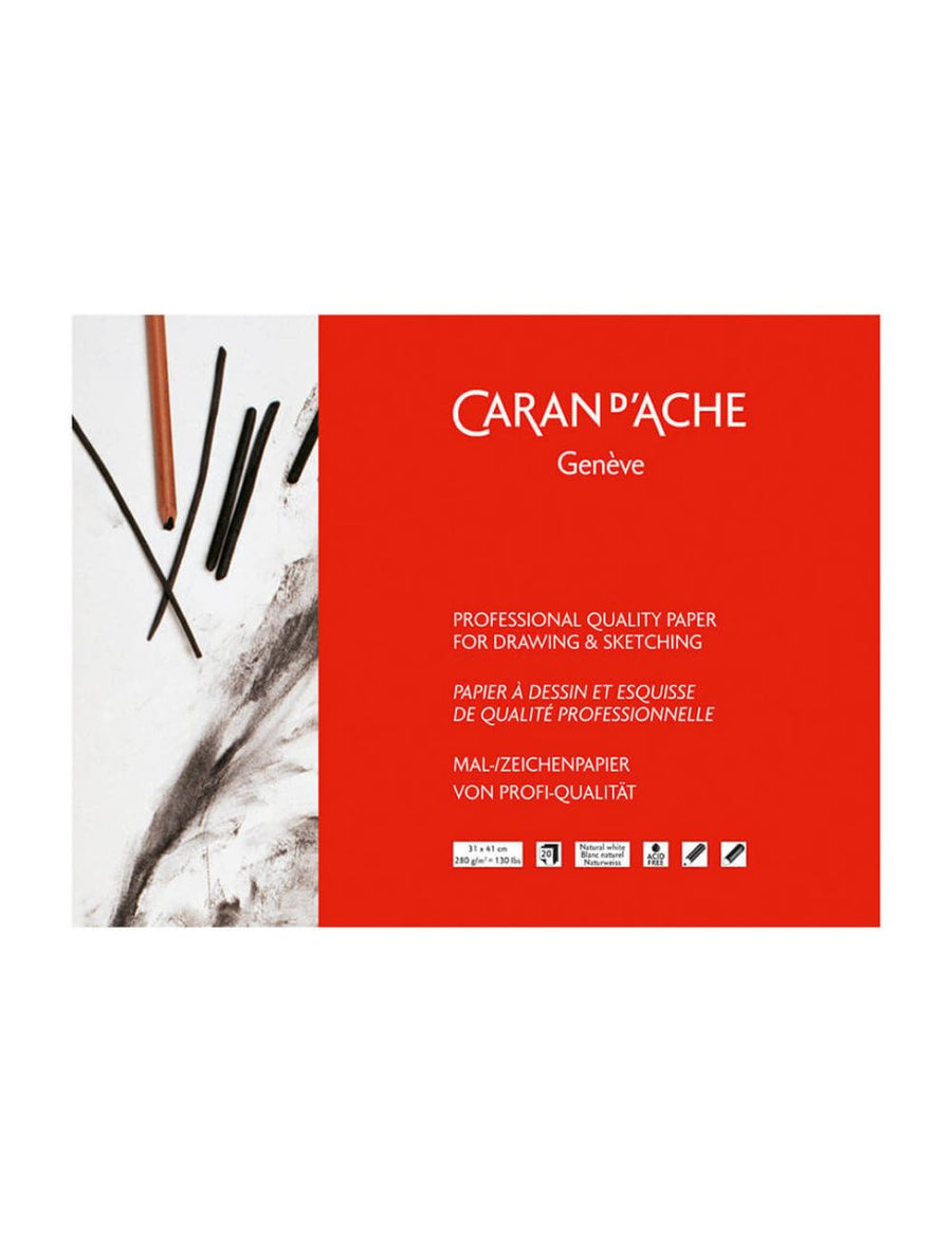 Caran D'ache Artist Drawing and Sketching Pad - SCOOBOO - 454.008 - Sketch & Drawing Pad